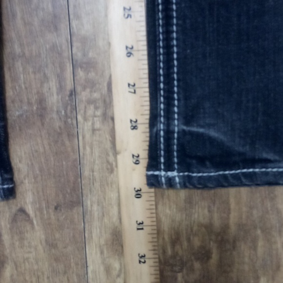 Rock Revival Women's 26 Straight Embellished Embroidered Distressed Black NWOT - Picture 14 of 14